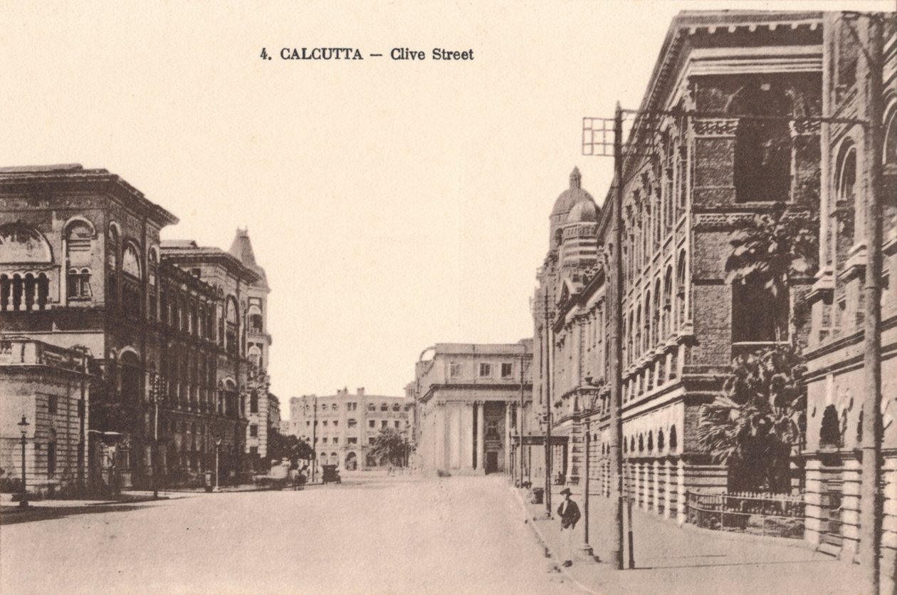Kalkutta - Clive Street, c1900 tekijältä Unbekannt