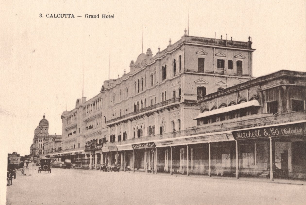 Kalkutta - Grand Hotel, c1905 tekijältä Unbekannt