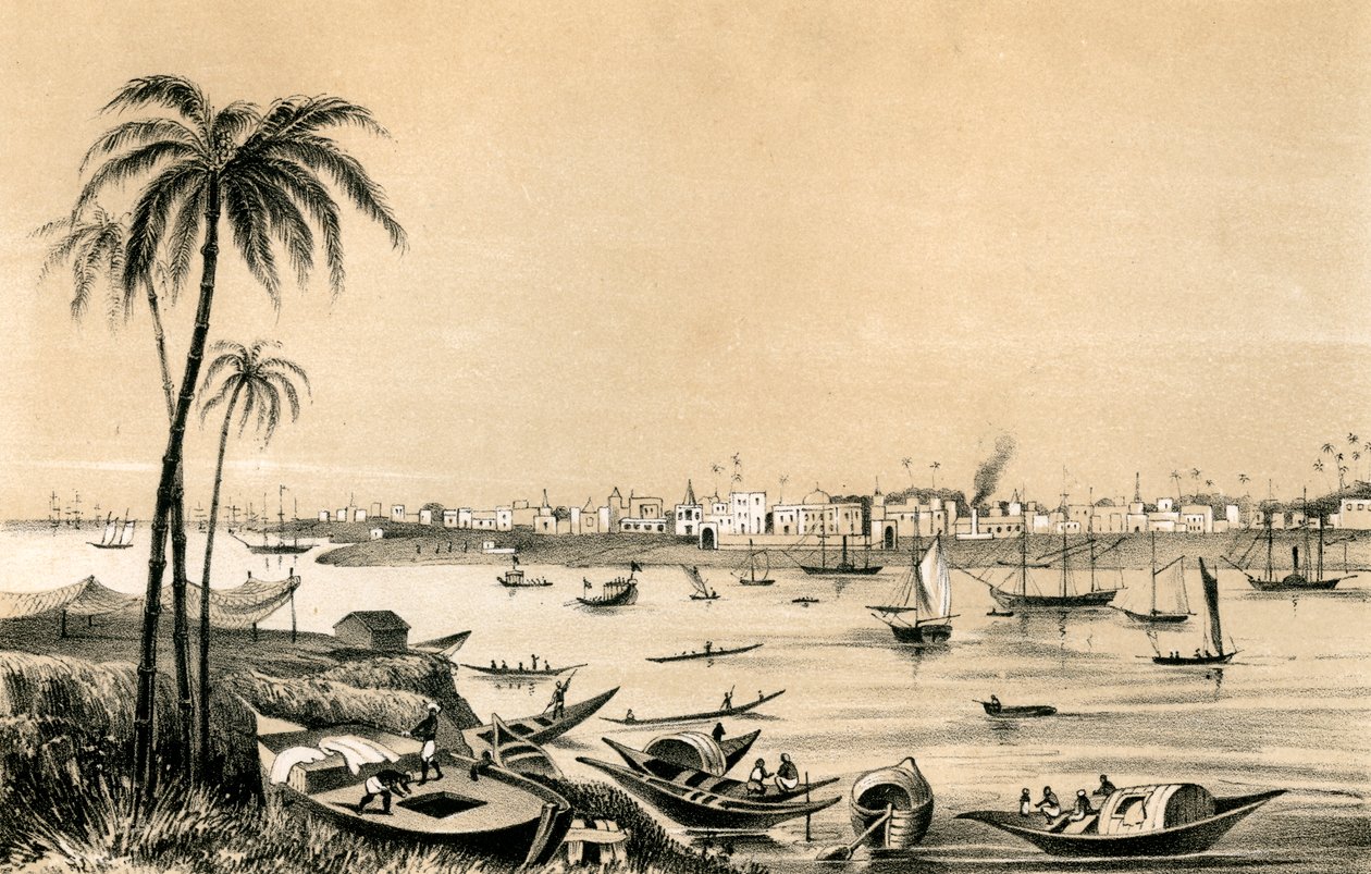 Kalkutta, Intia, 1847 tekijältä Unbekannt