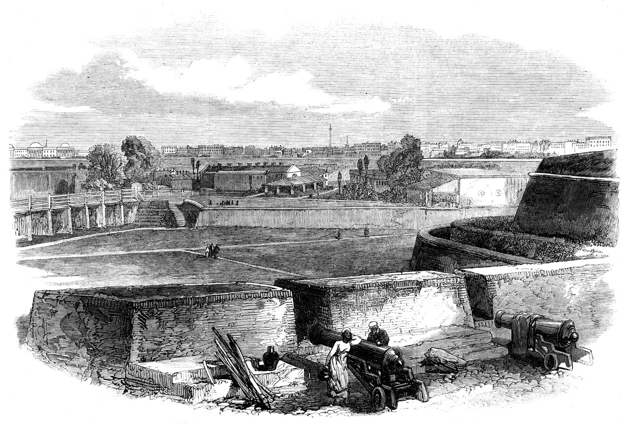 Kalkutta, Intia, 1870 tekijältä Unbekannt
