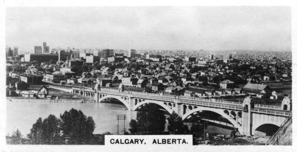 Calgary, Alberta, Kanada, 1920-luku tekijältä Unbekannt