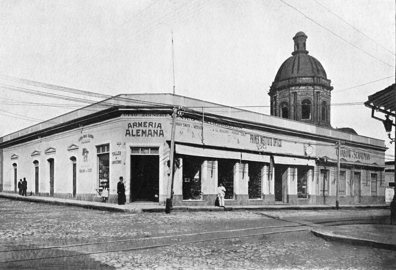 Palmas Street, Asuncion, Paraguay, 1911 tekijältä Unbekannt