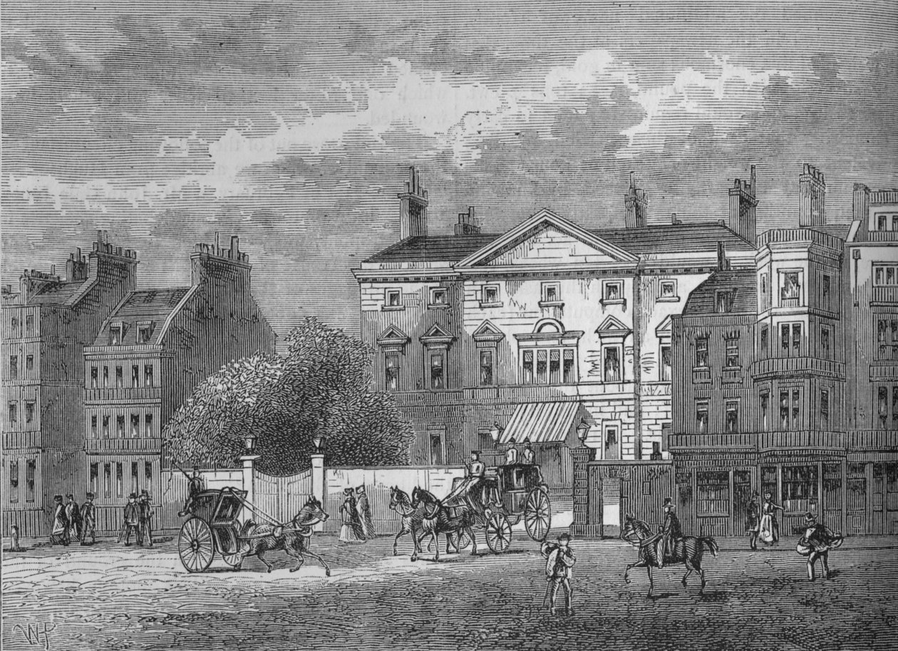 Cambridge House, Westminster, Lontoo, c1854 1878 tekijältä Unbekannt