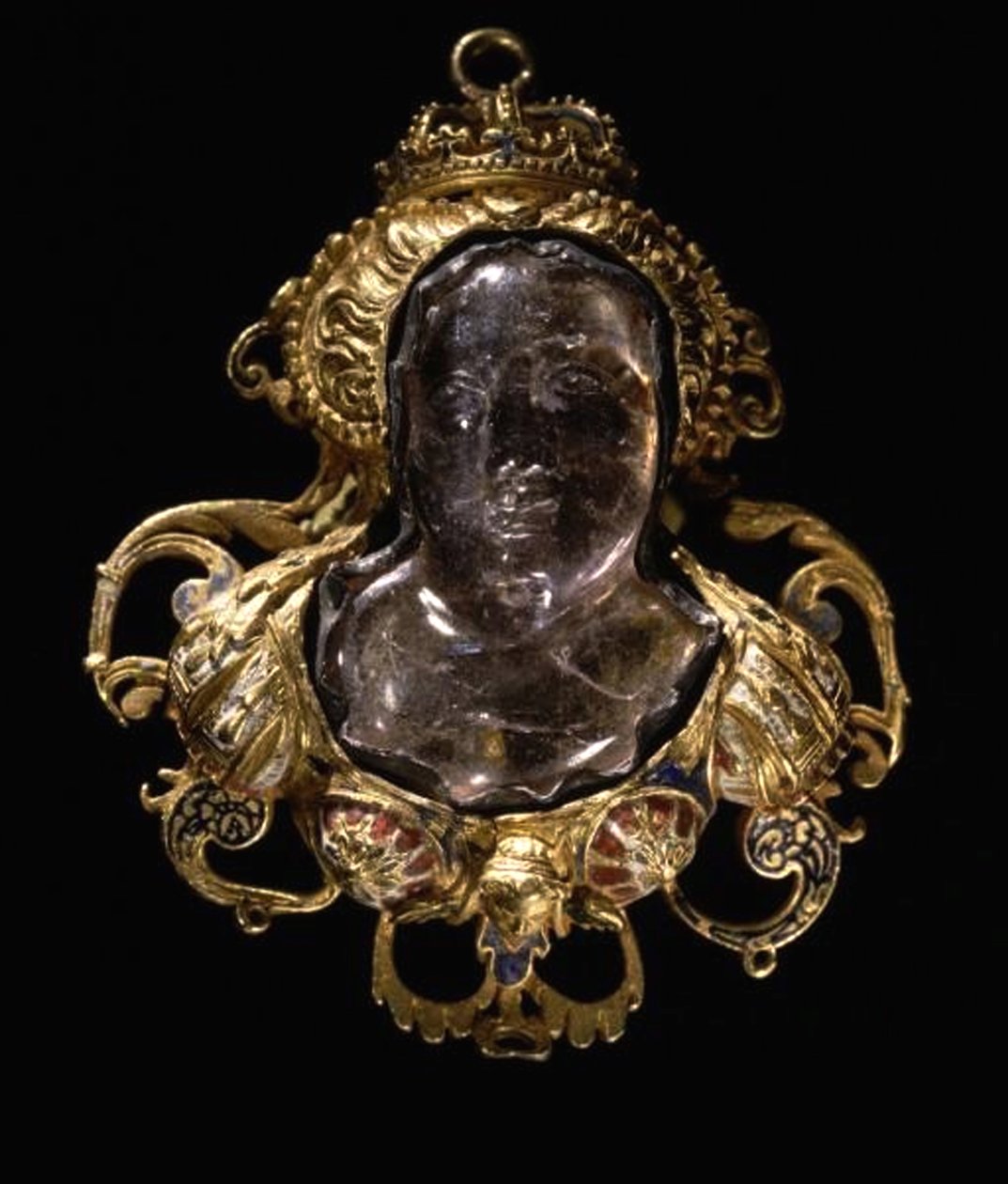 Cameo Diane de Poitiersin rintakuvalla 1499-1566, 1500-luku tekijältä Unbekannt
