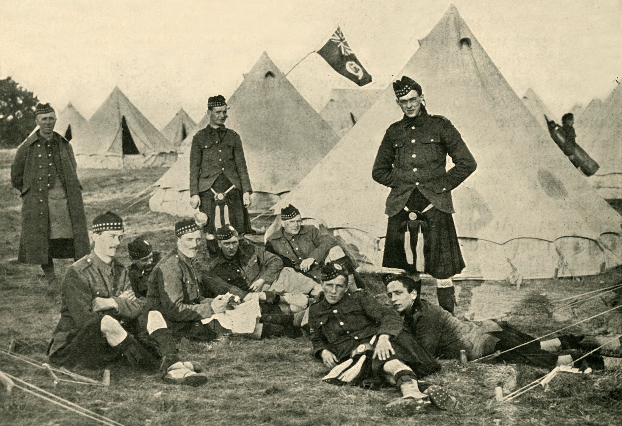 Kanadan sotilaat, ensimmäinen maailmansota, 1914, c1920. tekijältä Unbekannt