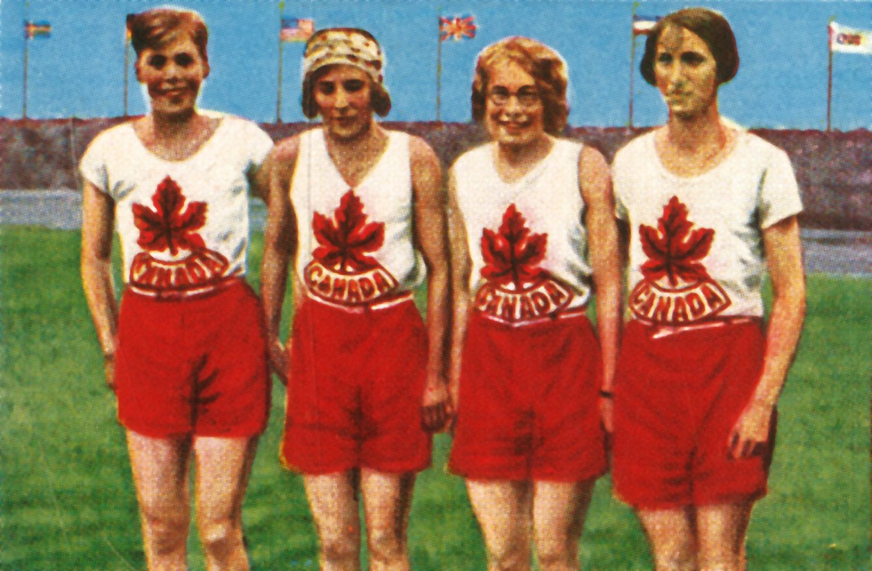 Kanadan joukkue, naisten 4x100 metrin viesti, 1928. tekijältä Unbekannt