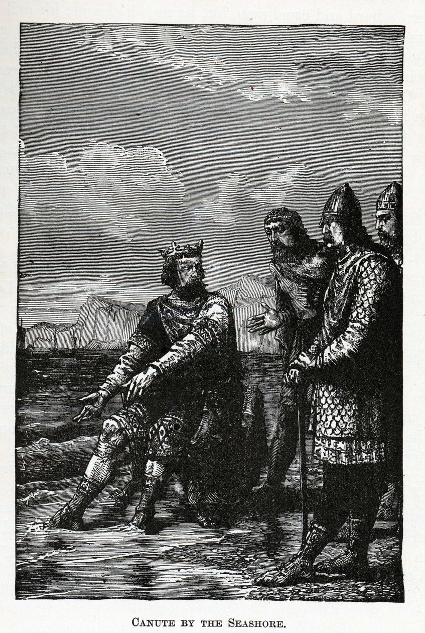 Canute by the Seashore, 1882 tekijältä Unbekannt
