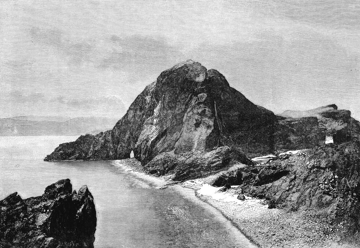 Cape Sam-Lourenco, Madeiran itäinen niemi, 1895 tekijältä Unbekannt
