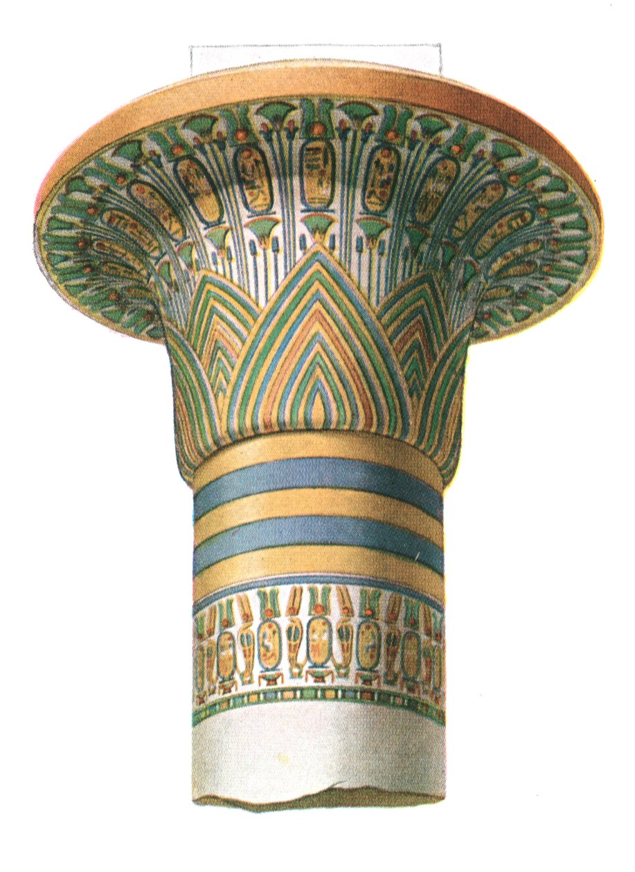 Pääkaupunki Karnakista Egyptistä, 1928. tekijältä Unbekannt