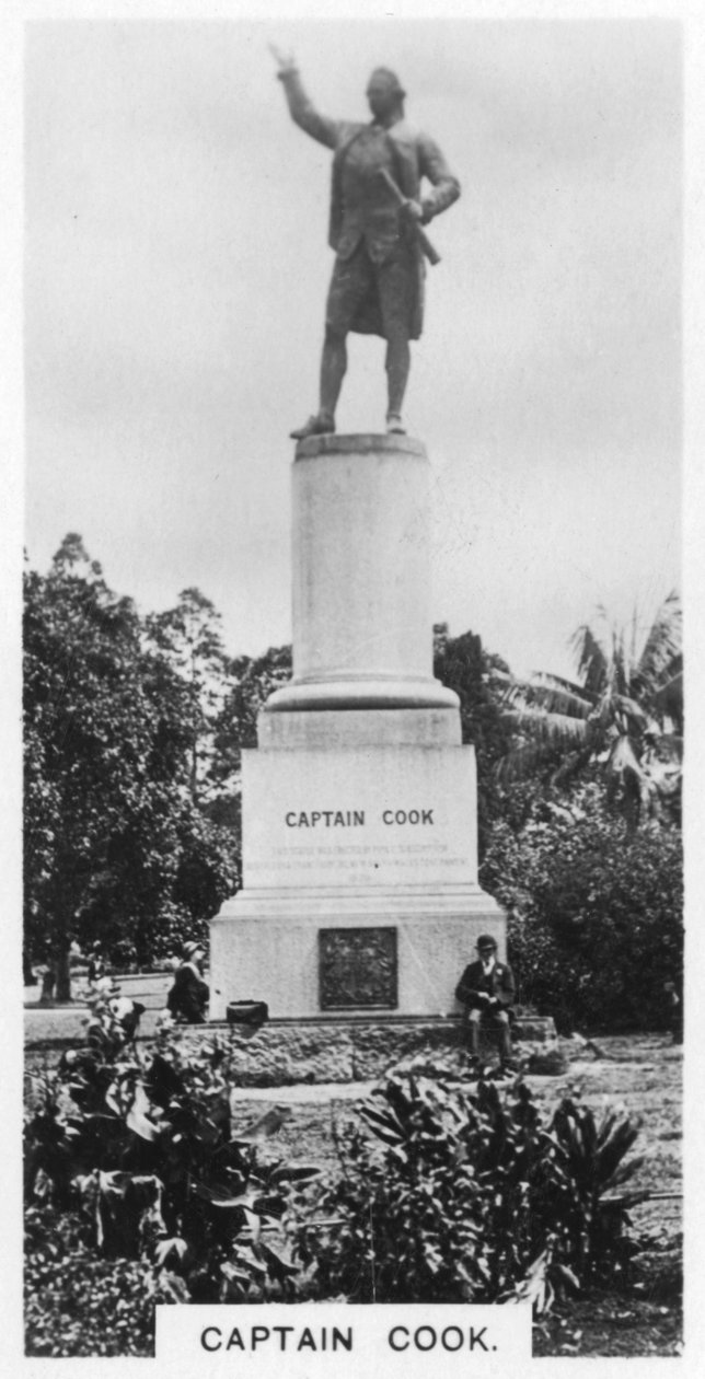 Kapteeni Cooksin patsas, Australia, 1928 tekijältä Unbekannt