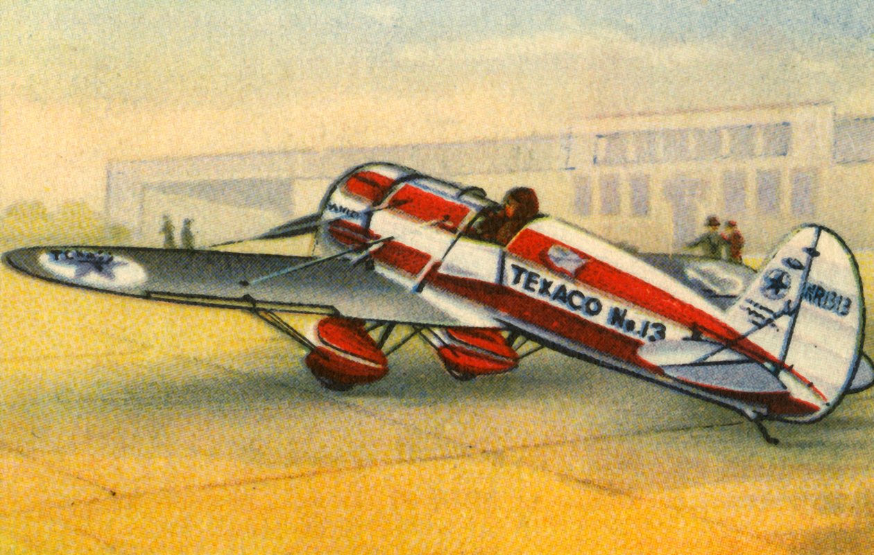 Kapteeni Frank Hawks Travel Air Type R -mysteerilaiva, 1932. tekijältä Unbekannt
