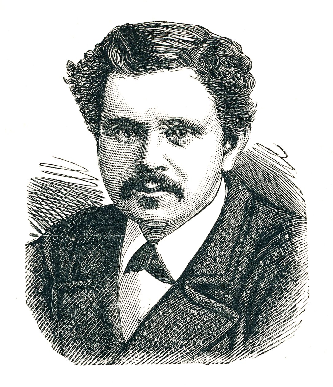 Kapteeni Paul Boyton, 1848-1924, uppopuvun keksijä, 1893 tekijältä Unbekannt