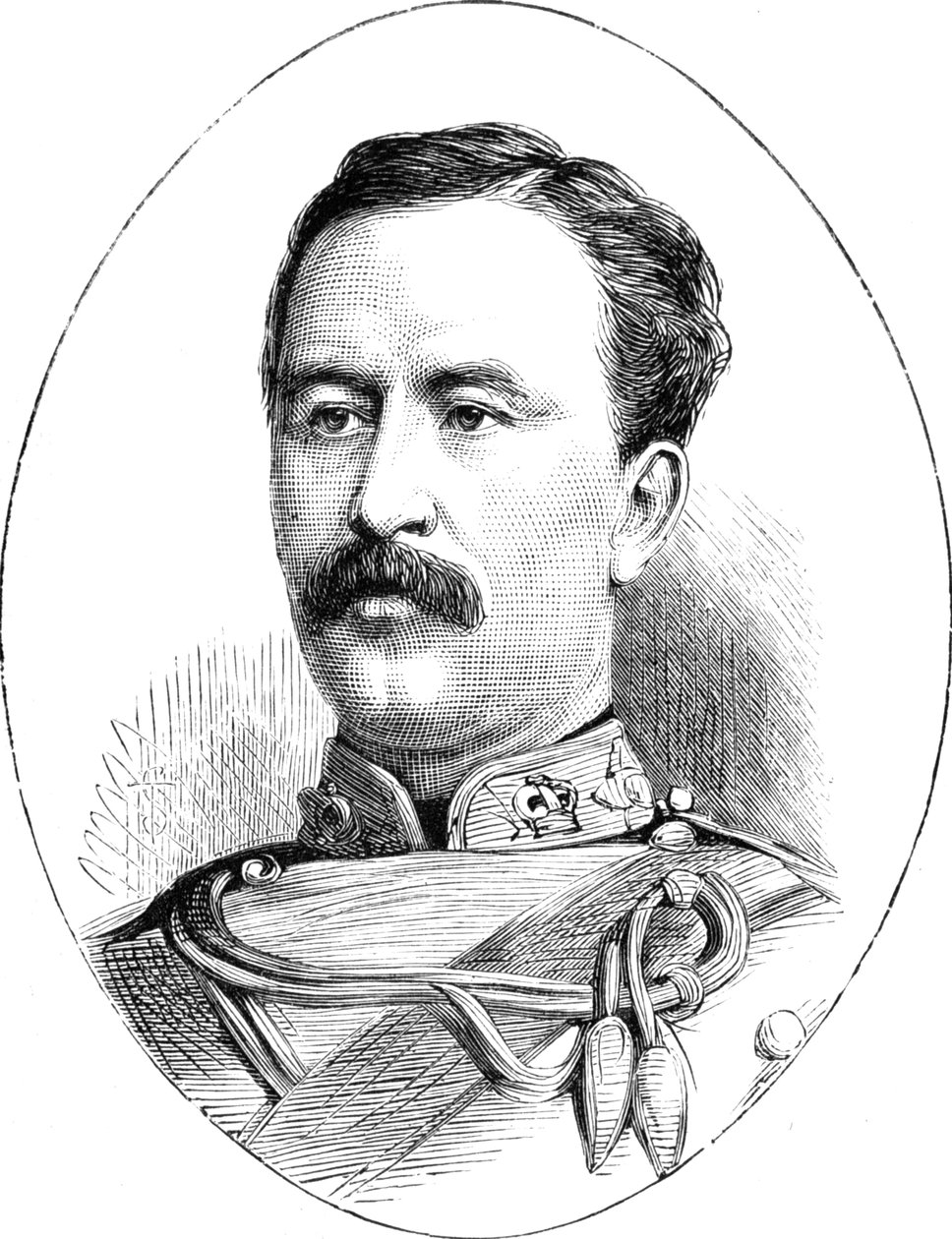 Kapteeni Hon. E. V. Wyatt-Edgell, c1880 tekijältä Unbekannt