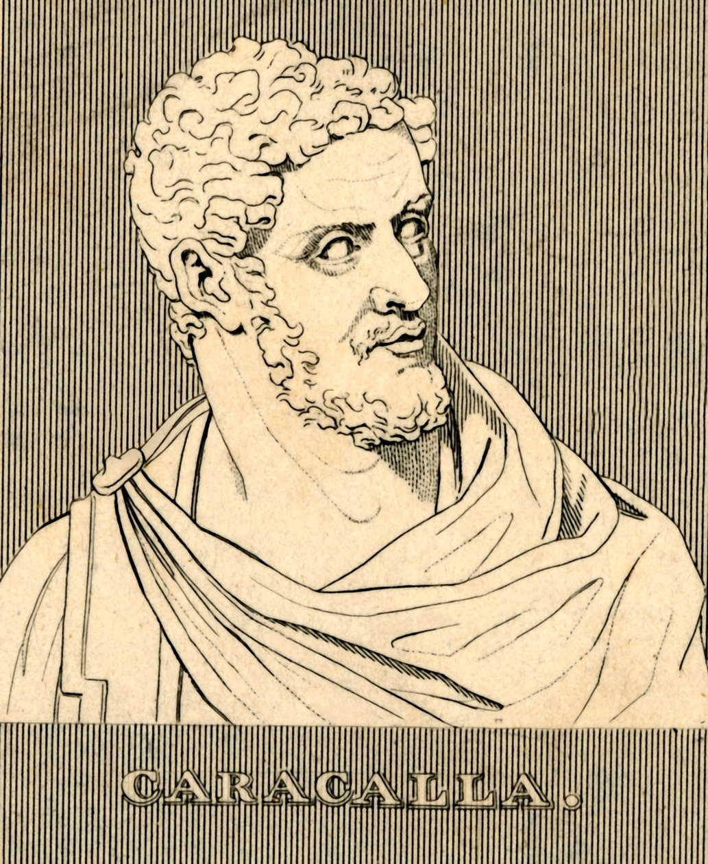 Caracalla, 188-217 jKr., 1830. tekijältä Unbekannt