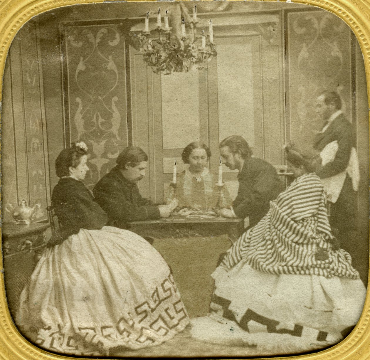 Korttipeli, 1800-luku tekijältä Unbekannt
