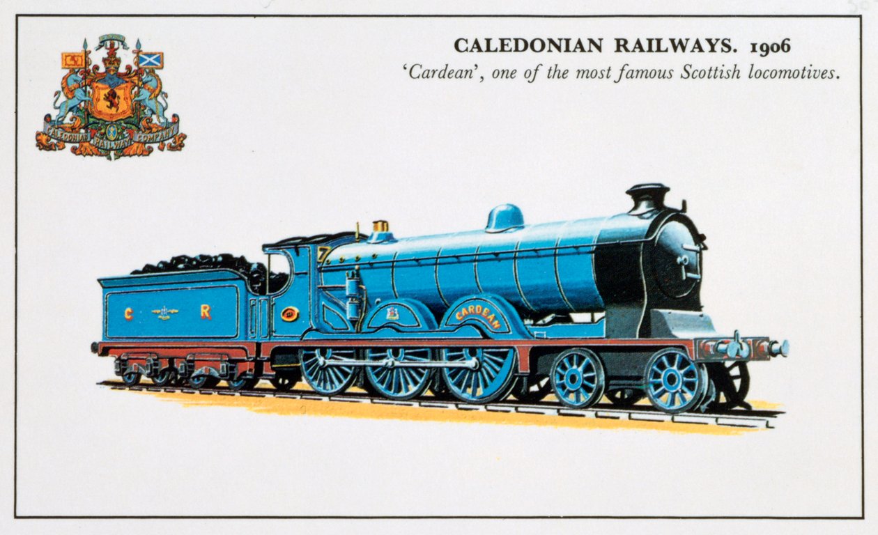 Cardean, Caledonian Railways, 1906, 1900-luku tekijältä Unbekannt