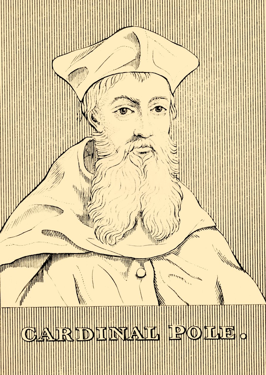 Cardinal Pole, 1500-1558, 1830. tekijältä Unbekannt
