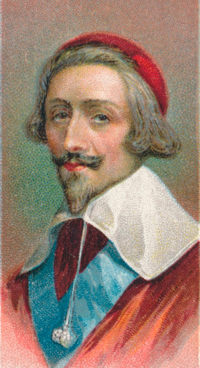 Kardinaali Richelieu 1585-1642, Ranskan prelaatti ja valtiomies, 1924 tekijältä Unbekannt