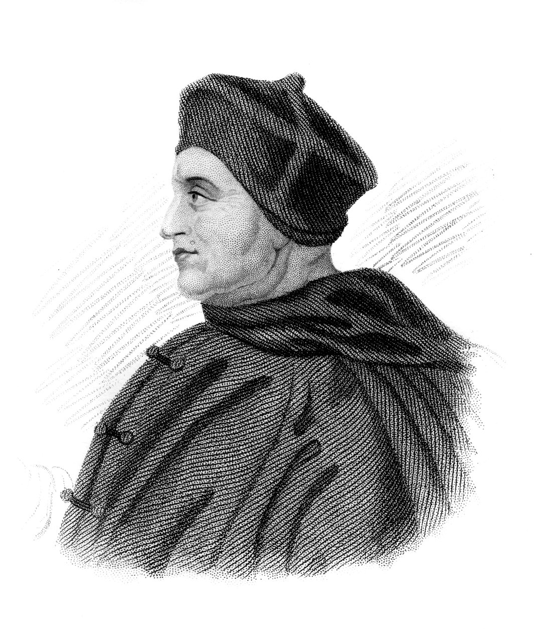 Kardinaali Thomas Wolsey, 1850 tekijältä Unbekannt