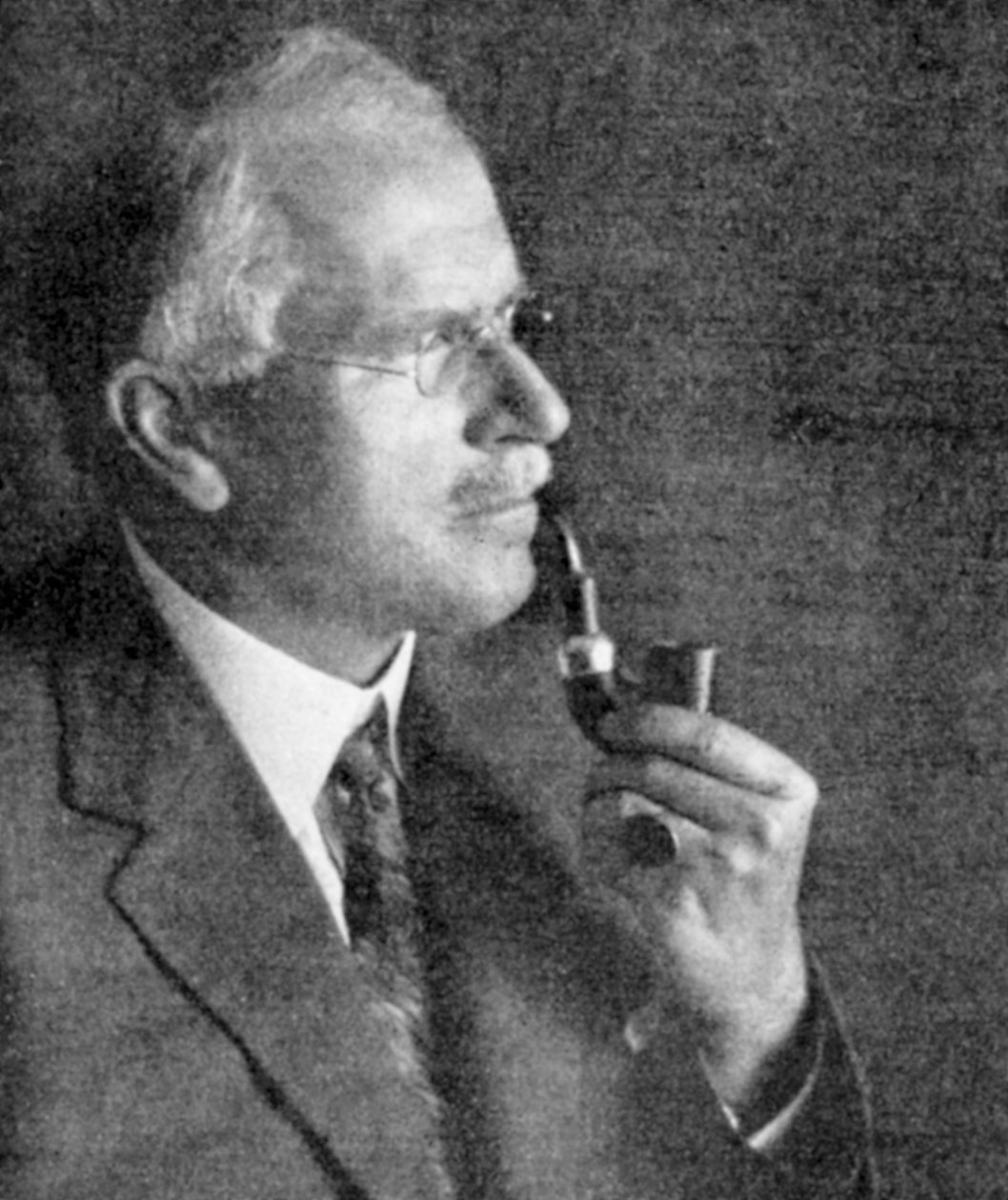 Carl Gustav Jung 1875-1961, sveitsiläinen psykoanalyytikko tekijältä Unbekannt