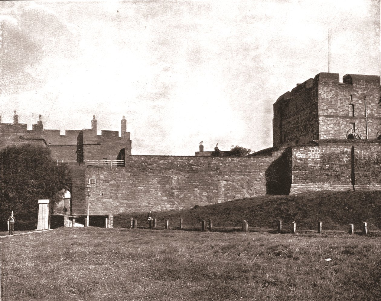 Carlislen linna, Cumbria, 1894. tekijältä Unbekannt