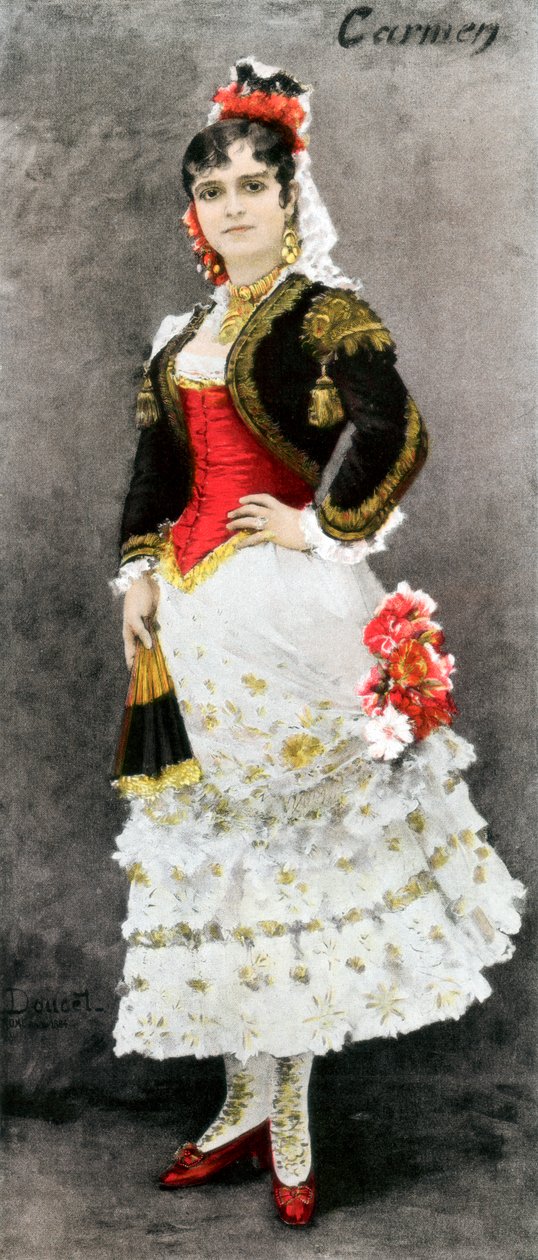Carmen, 1889 tekijältä Unbekannt