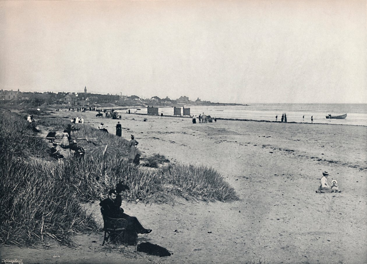 Carnousetie - Kaupunki ja ranta, 1895 tekijältä Unbekannt