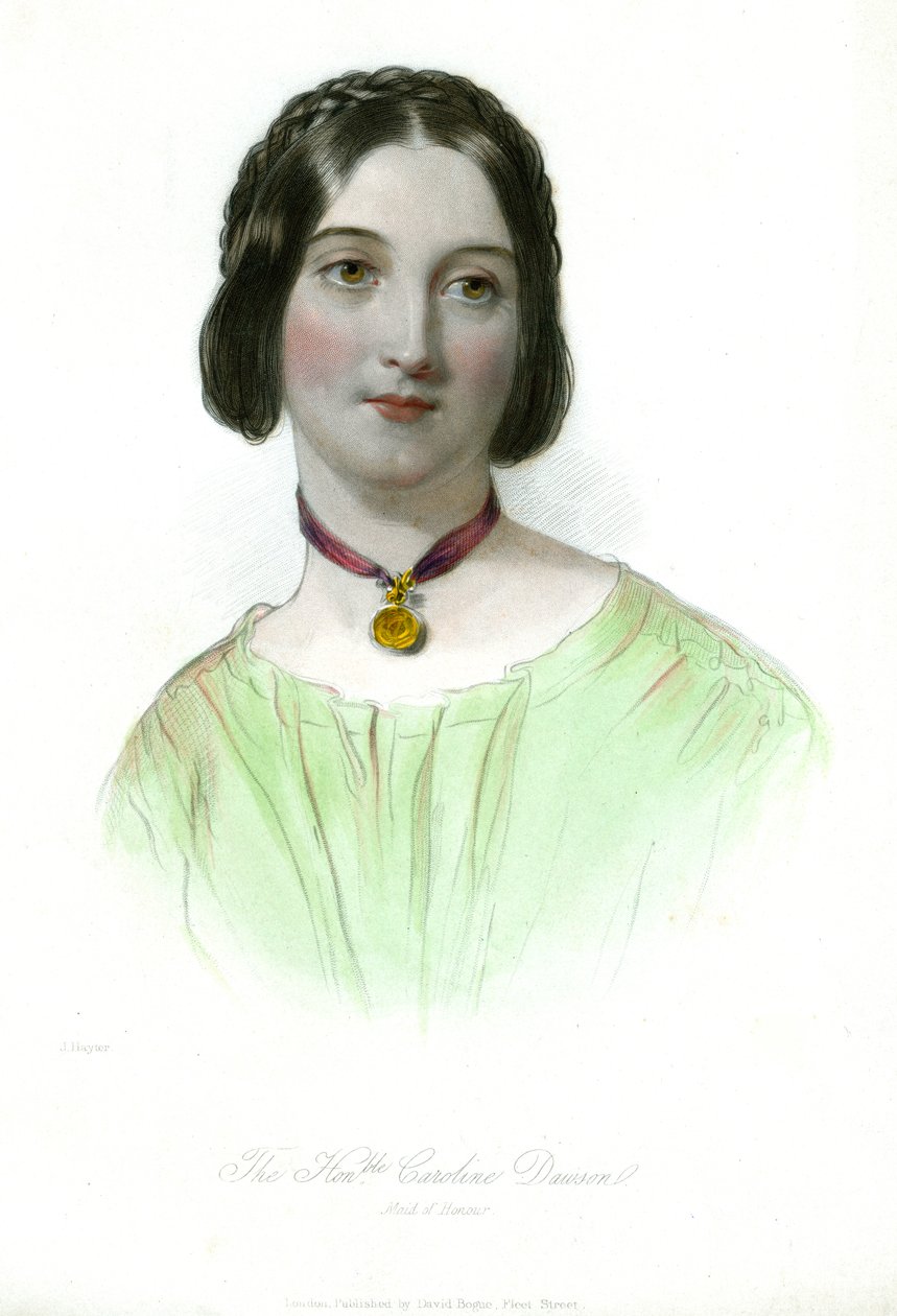 Caroline Dawson, 1750-1850 tekijältä Unbekannt