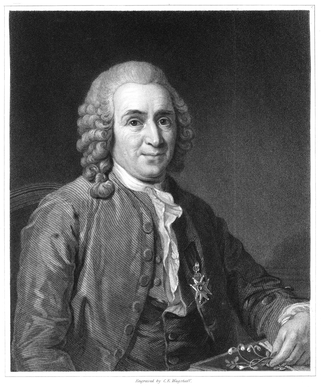 Carolus Linnaeus, 1700-luvun ruotsalainen luonnontieteilijä, 1835 tekijältä Unbekannt