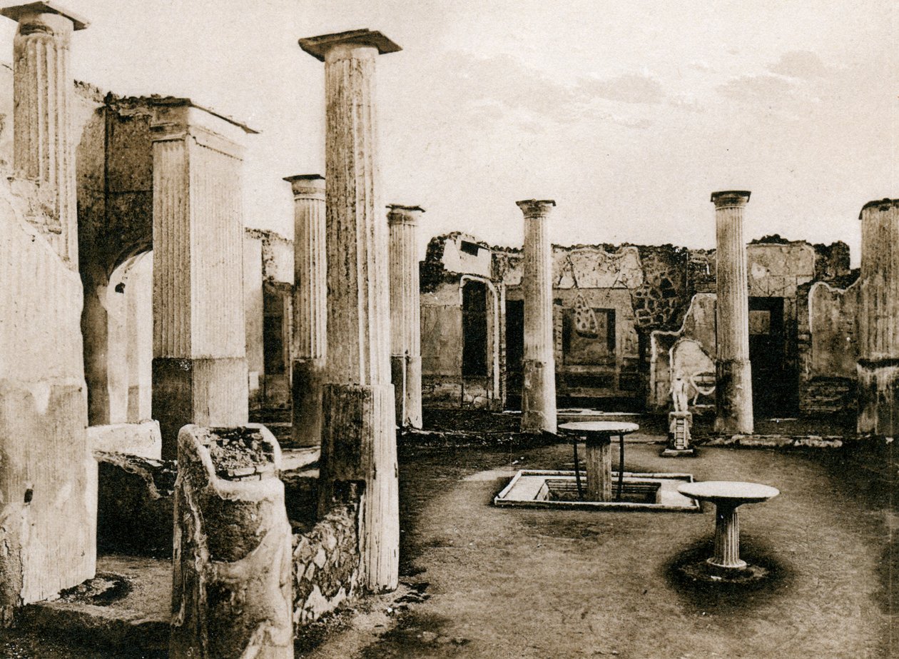 Marco Olconion talo, Pompeji, Italia, 1900-luku tekijältä Unbekannt