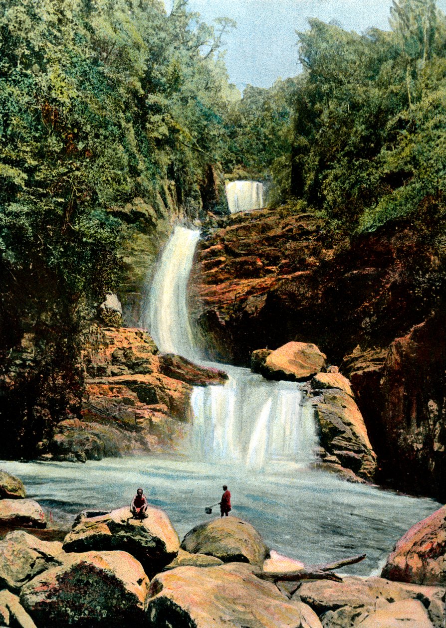 Kaskadi Namorassa, Madagaskarilla, 1800-luvun lopulla tekijältä Unbekannt