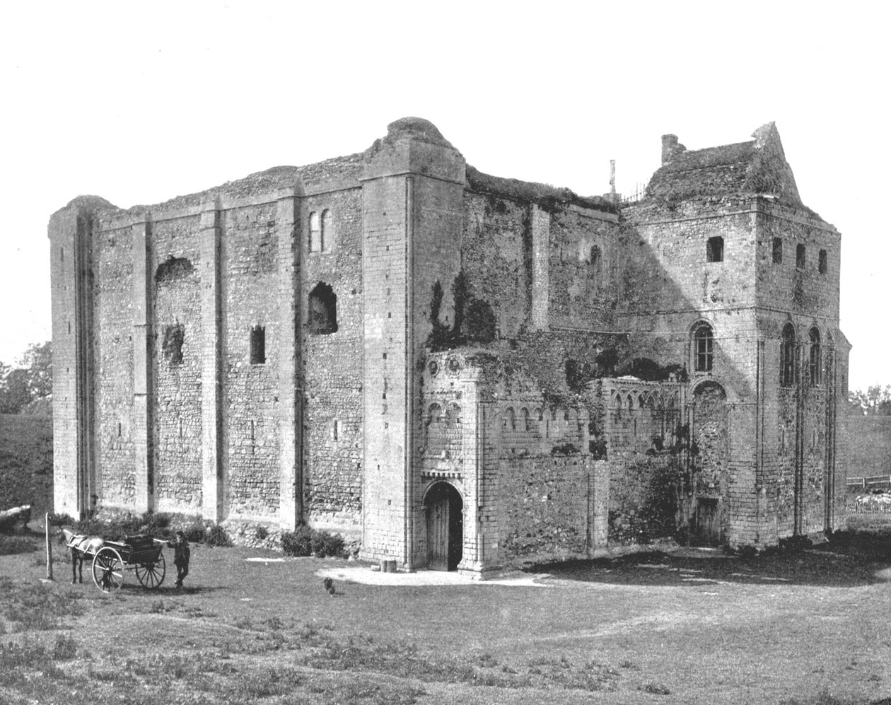 Castle Rising, Norfolk, 1894. tekijältä Unbekannt