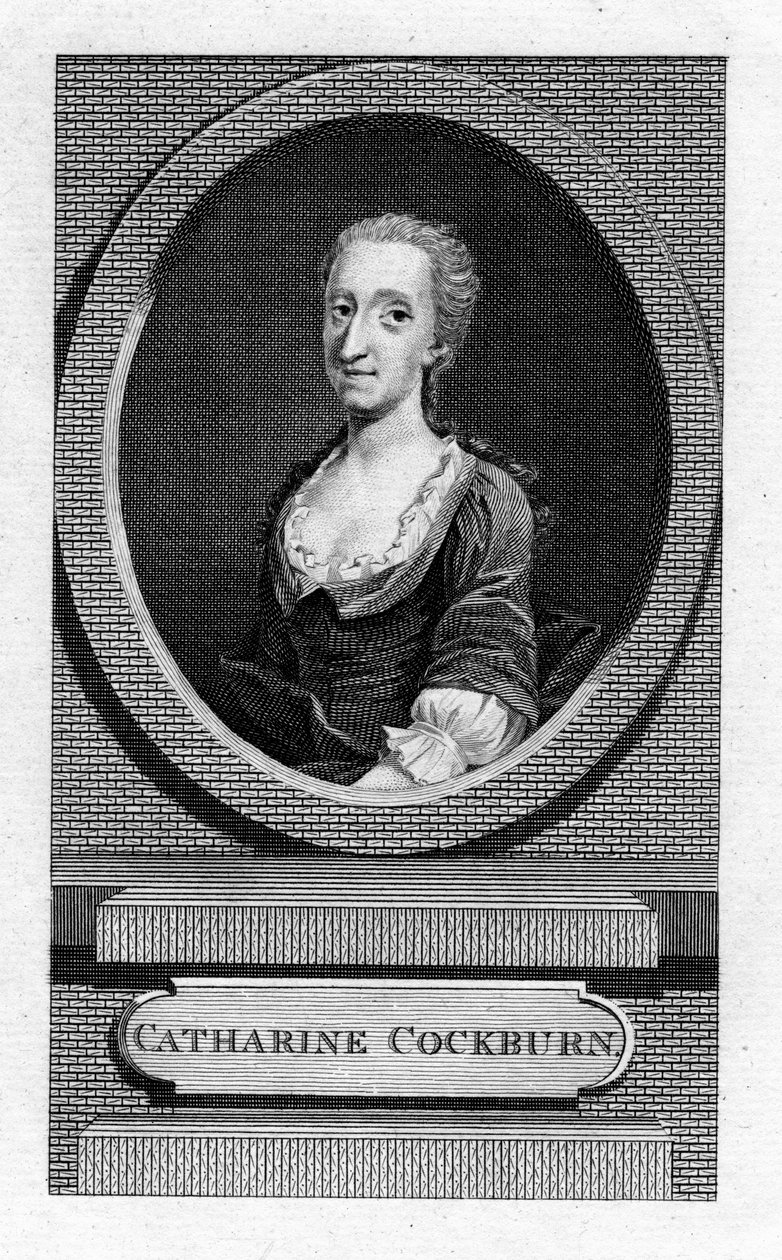 Catharine Trotter Cockburn 1679-1749, skotlantilainen kirjailija, dramaturgi ja filosofi, 1800-luku tekijältä Unbekannt