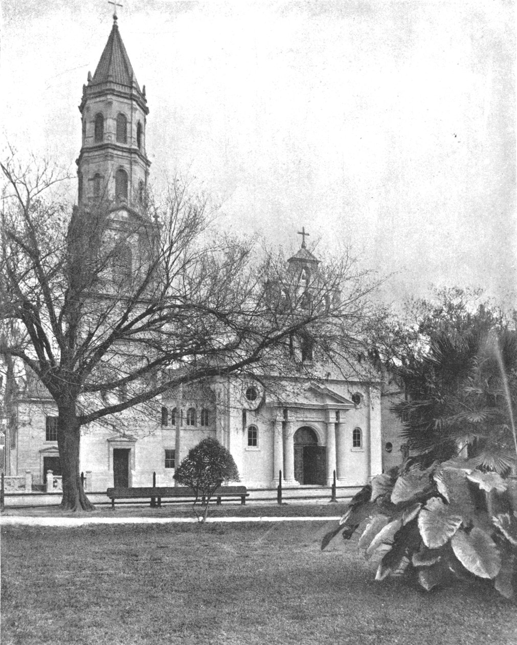 Cathedral of St. Augustine, Florida, USA, 1900. tekijältä Unbekannt