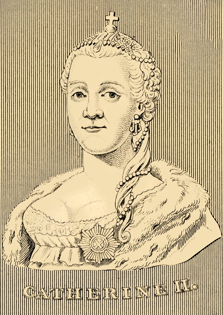 Katariina II, 1729-1796, 1830. tekijältä Unbekannt