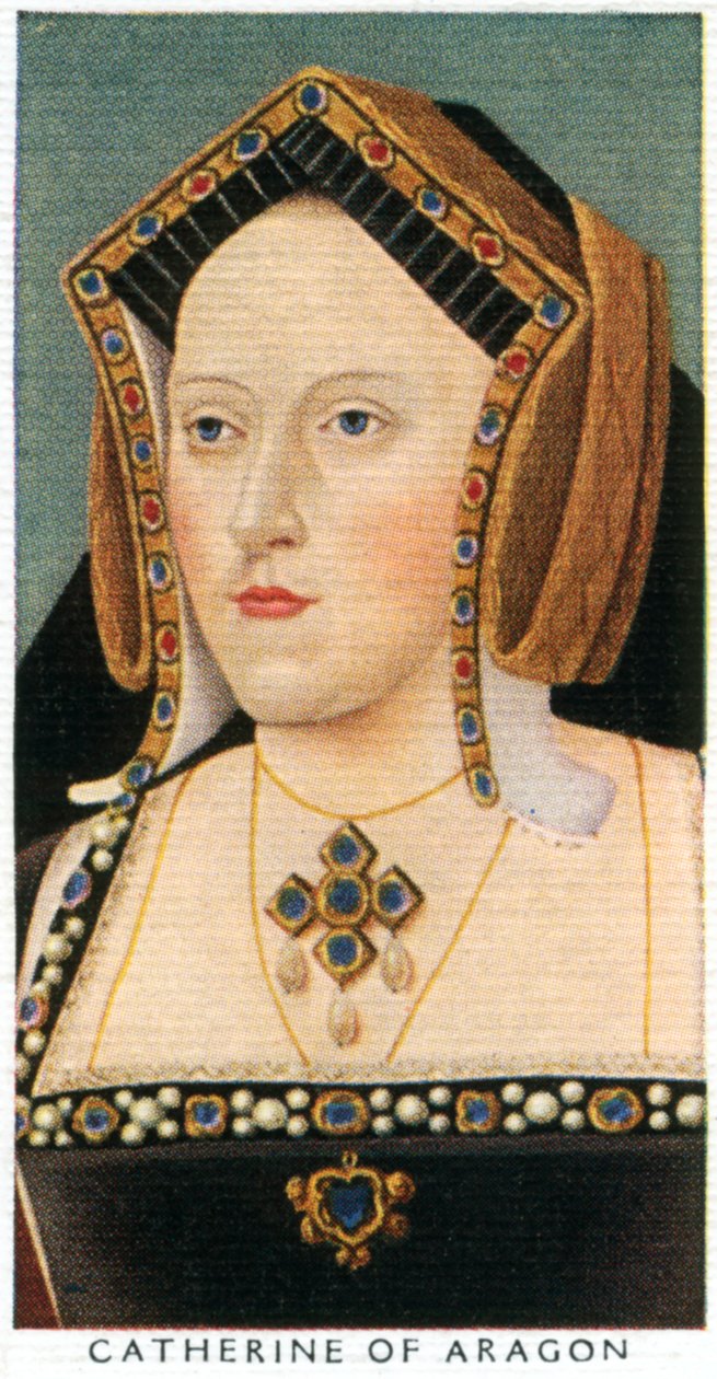 Katariina Aragonialainen, Henrik VIII:n ensimmäinen vaimo, n. 1530, 1900-luvun alku tekijältä Unbekannt
