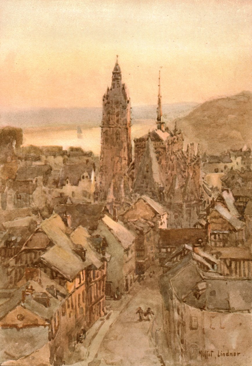 Caudebec en Caux, 1901, c1902. tekijältä Unbekannt
