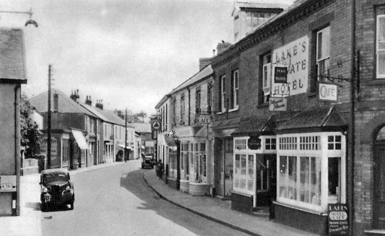 Caen Street, Braunton, Devon, 1900-luvun alku tekijältä Unbekannt