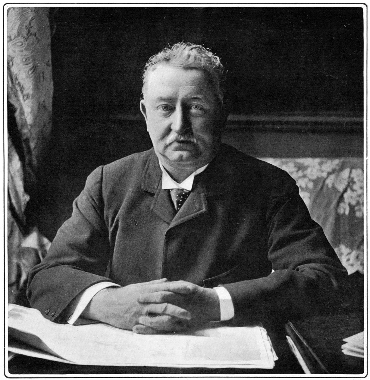 Cecil Rhodes, englantilaissyntyinen eteläafrikkalainen yrittäjä ja valtiomies, 1901 tekijältä Unbekannt
