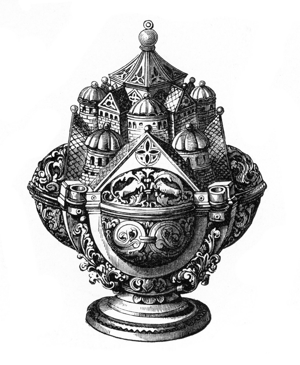 Suitsutuskone, 1000-luku, 1870 tekijältä Unbekannt
