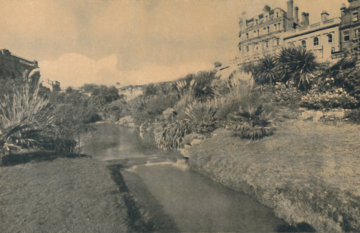 Central Pleasure Gardens, näkymä kohti aukiota, 1929 tekijältä Unbekannt