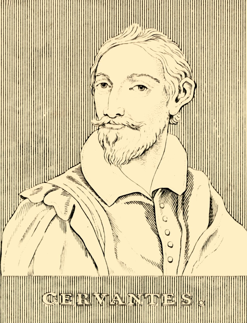 Cervantes, 1547-1616, 1830. tekijältä Unbekannt