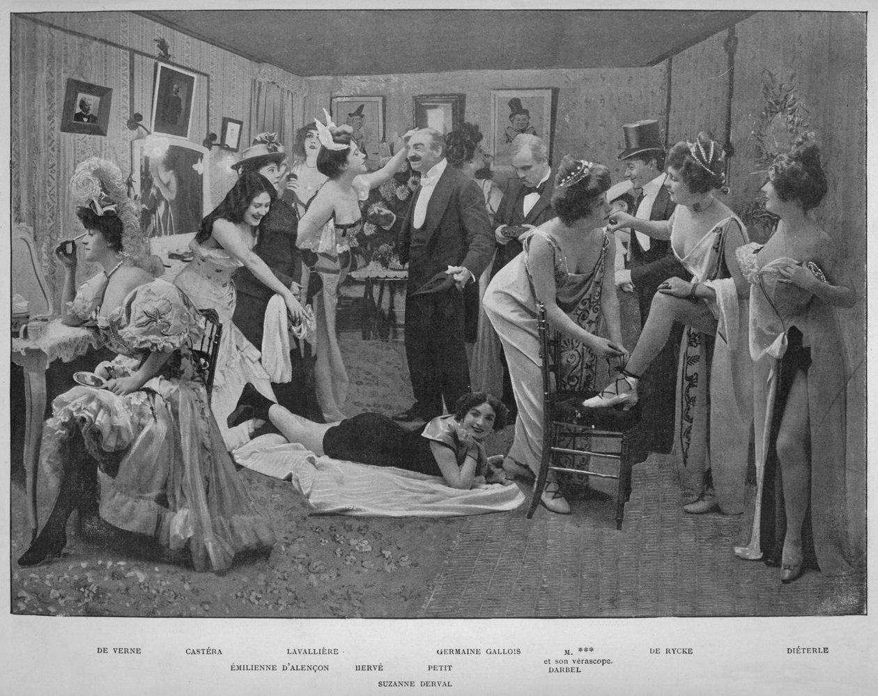 Nämä naiset pitävät hauskaa, 1900 tekijältä Unbekannt