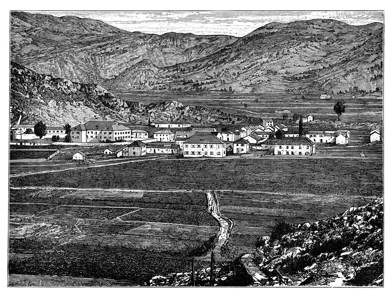 Cetinje, Montenegro, 1890 tekijältä Unbekannt