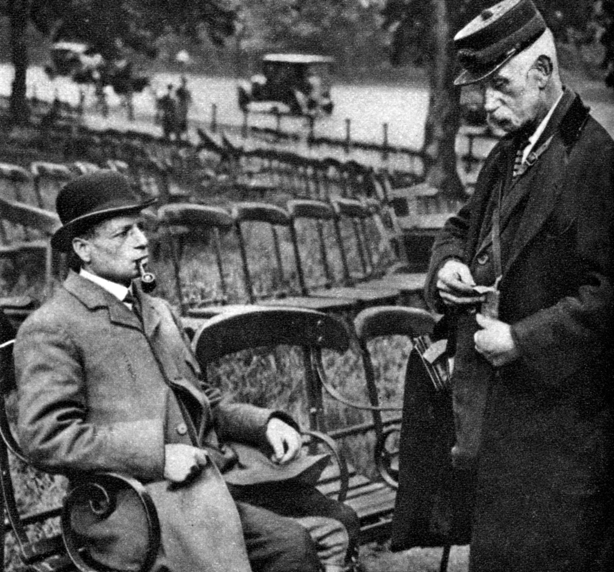 Tuolien vuokrausmaksu, Hyde Park, Lontoo, 1926-1927 tekijältä Unbekannt