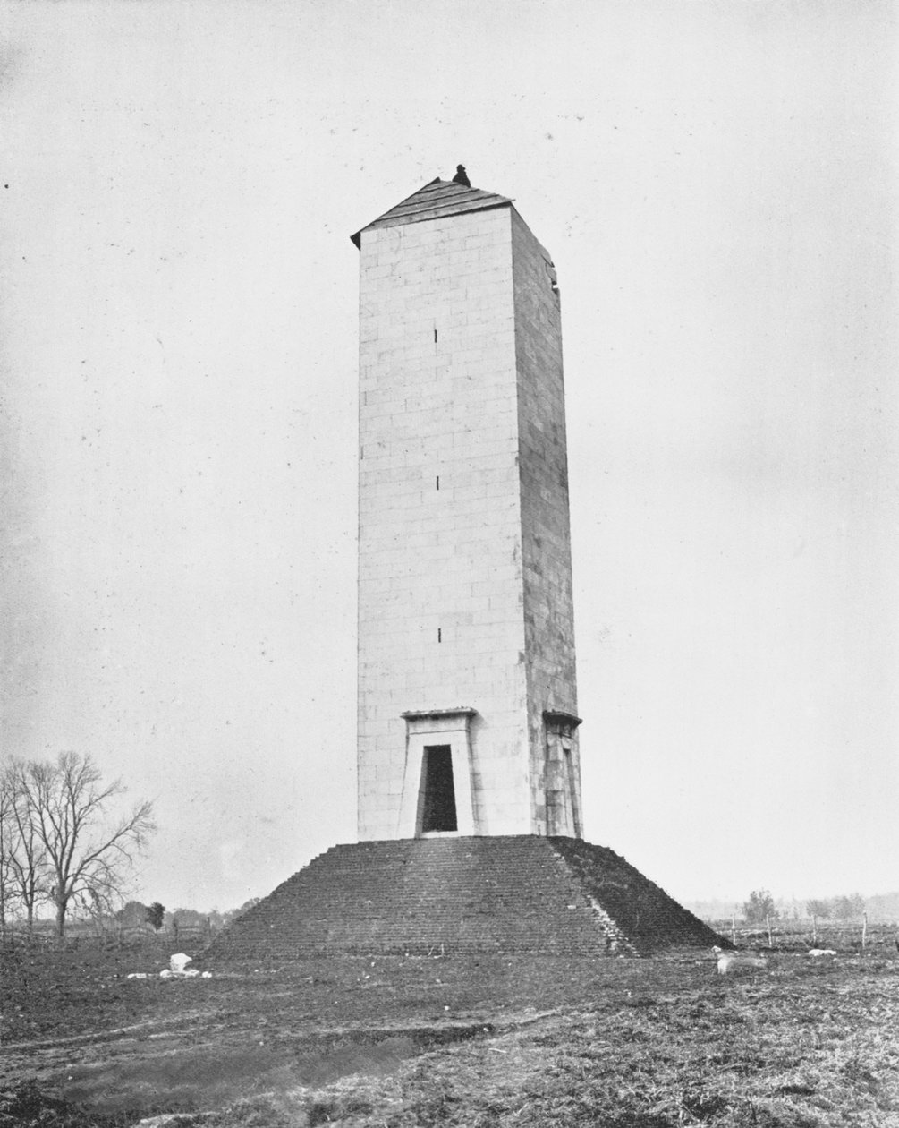 Chalmette Monument, Battlefield of New Orleans, Louisiana, USA, 1900. tekijältä Unbekannt