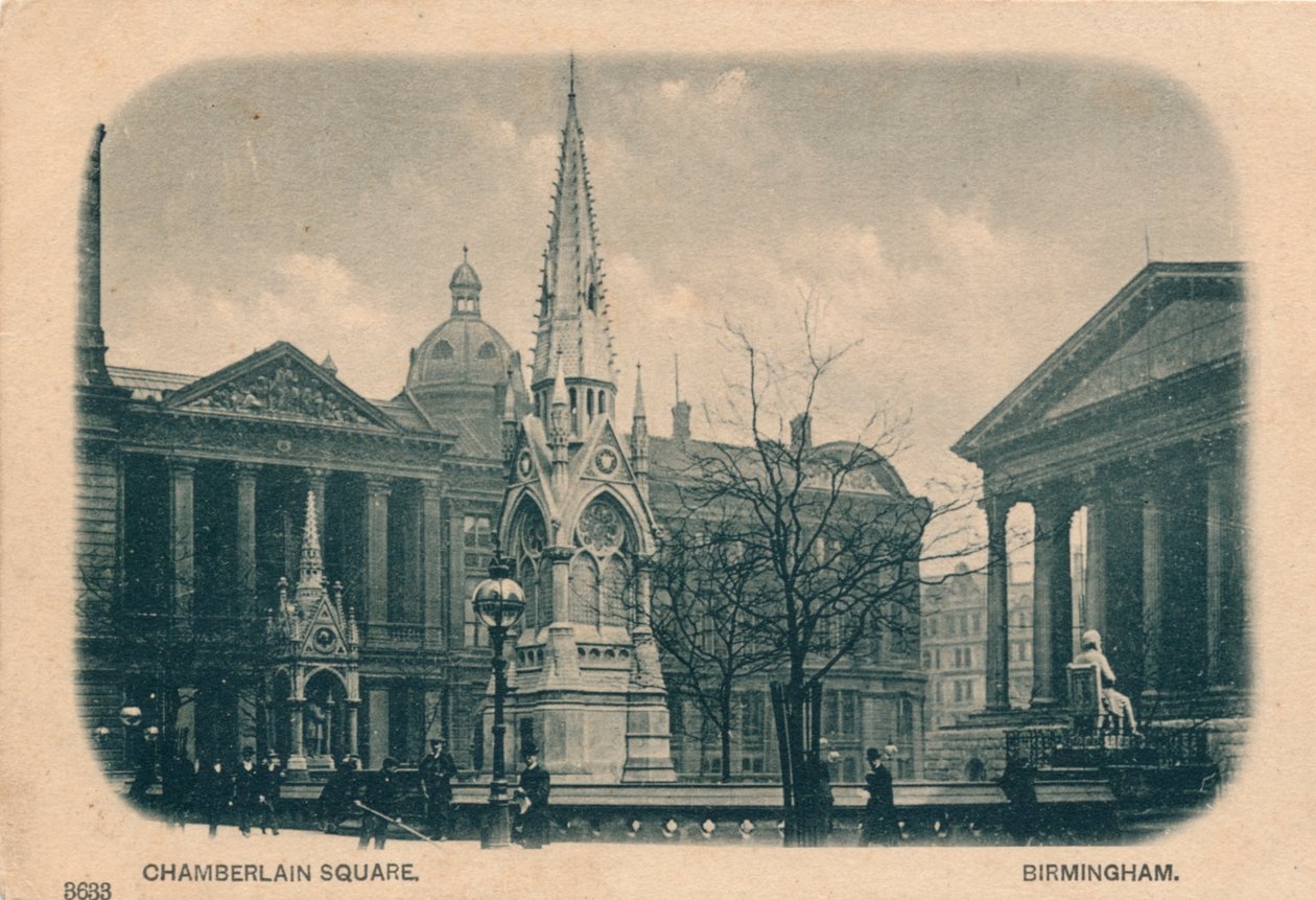 Chamberlain Square, Birmingham, 1905 tekijältä Unbekannt