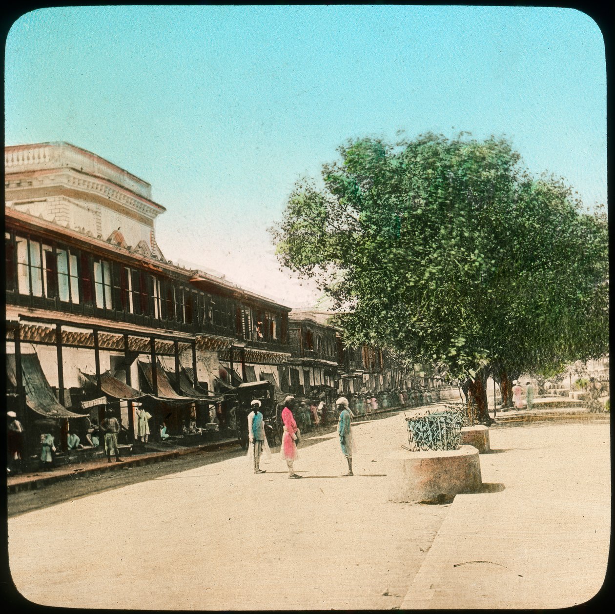Chandni Chowk, Delhi, Intia, 1800-luvun loppu tai 1900-luvun alku tekijältä Unbekannt
