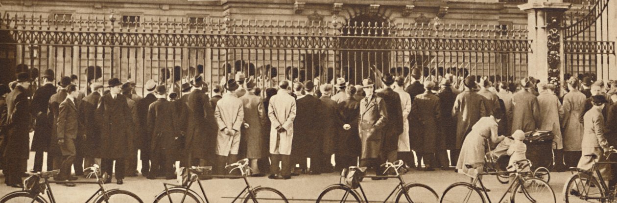 Vartijan vaihto, Buckinghamin palatsi, 4. joulukuuta 1936 1937 tekijältä Unbekannt