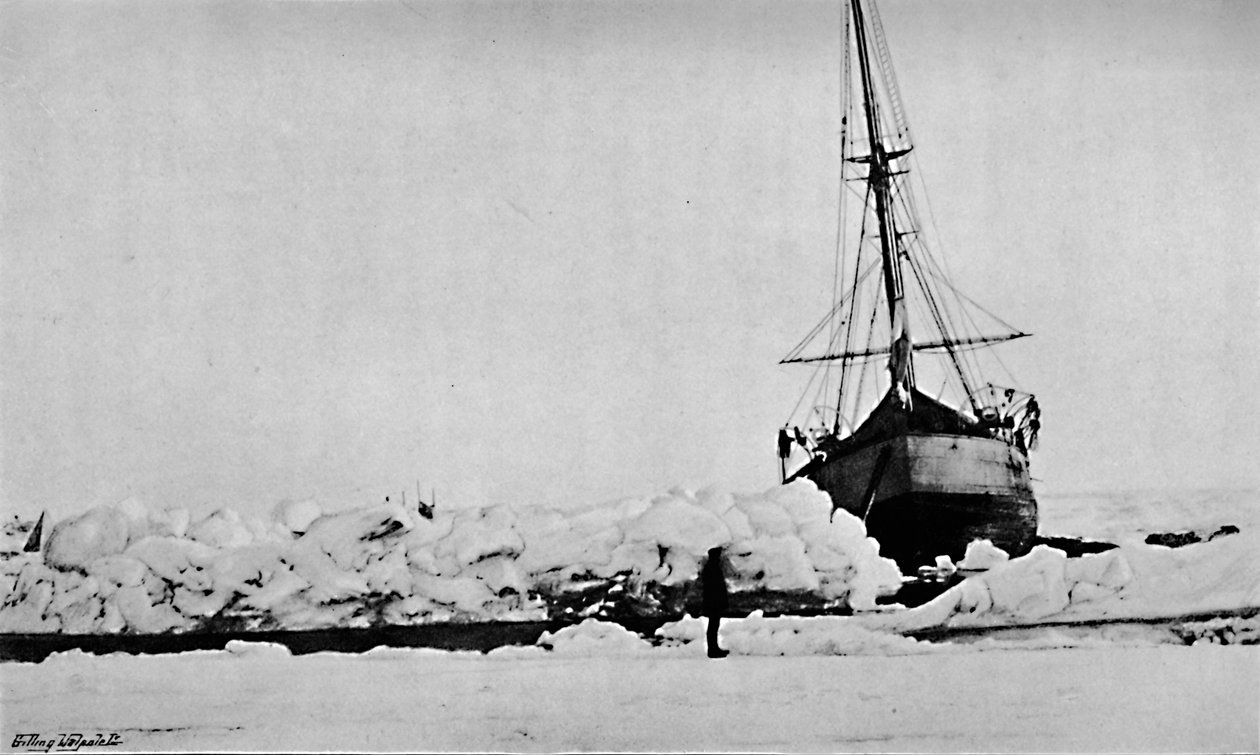 Kanava Astern of the Fram. kesäkuuta 1895, 1897 tekijältä Unbekannt